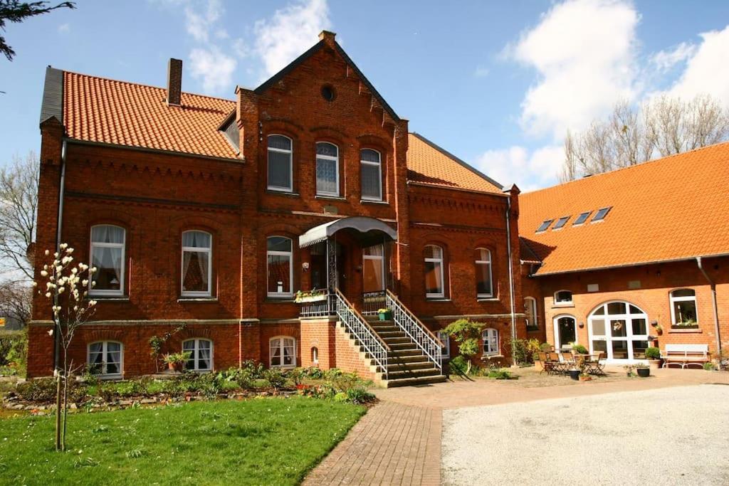 Idyllische Ferienwohnung Auf Altem Bauernhof Mit Wallbox Emmerthal 外观 照片