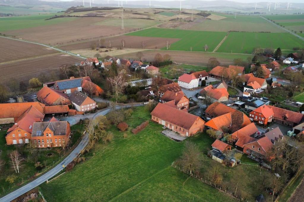 Idyllische Ferienwohnung Auf Altem Bauernhof Mit Wallbox Emmerthal 外观 照片